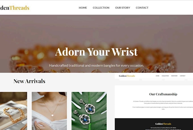 modern responsive HTML CSS website